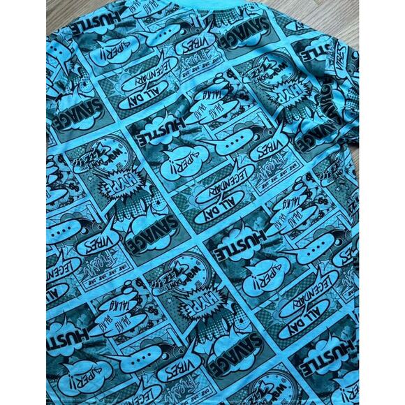 Bailey Apparel Legendary Hustle Graphic Tee Mens Size XL Blue Money NEW - Picture 6 of 7